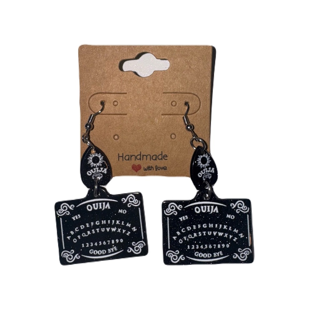 Ouija Board Dangle Earrings